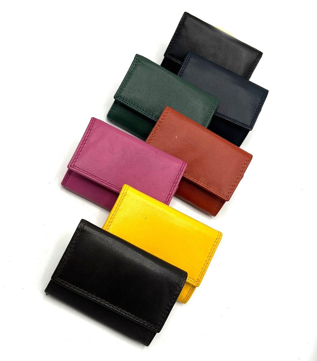 Portafoglio piccolo in vera pelle, da donna, art. 314.422