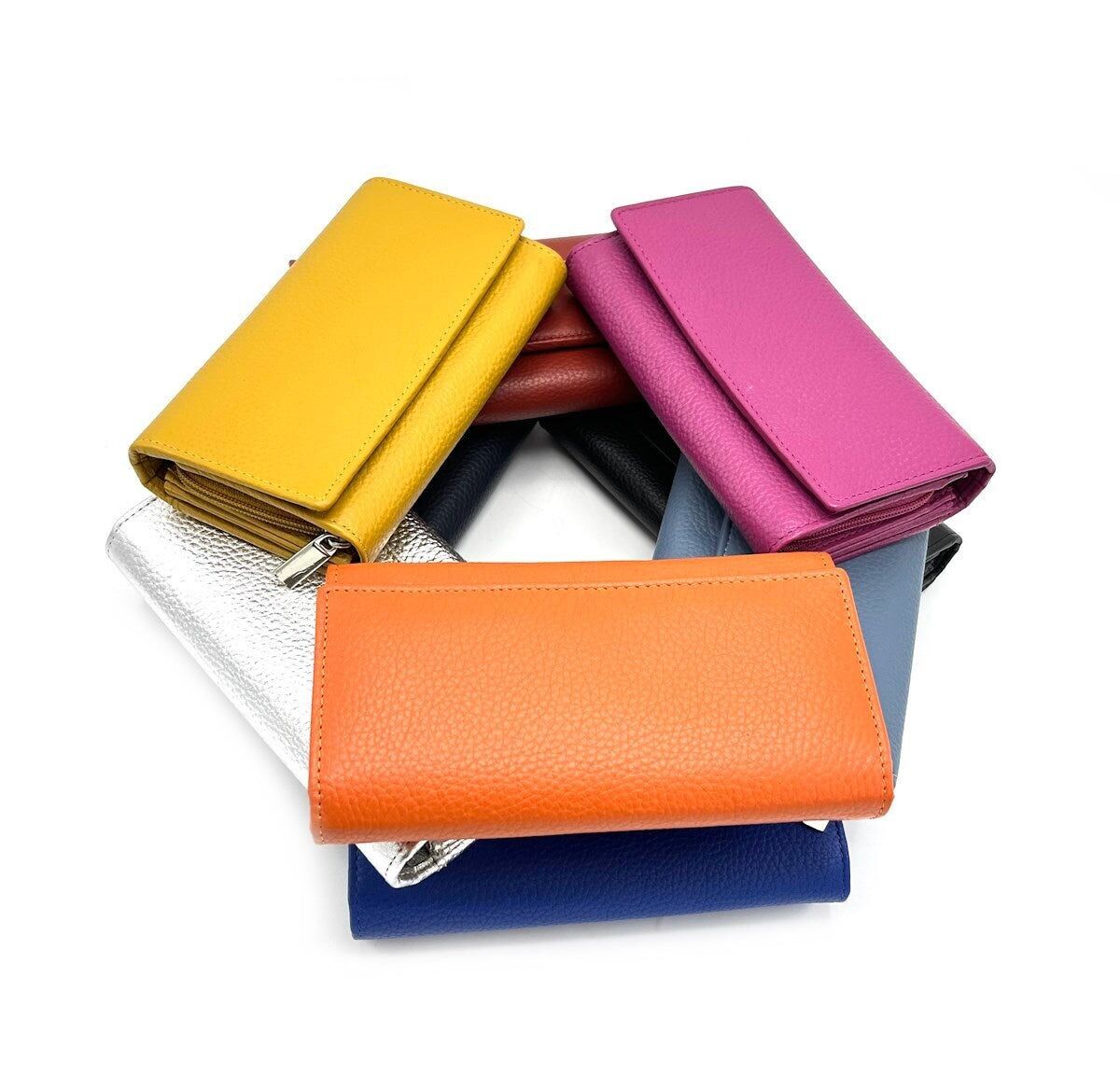 Portafoglio in vera pelle, per donna, art. PFD6.392