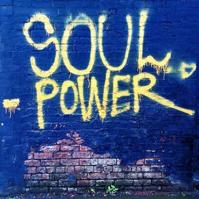 Tarjeta de felicitación - Instadom "Soul Power Graffiti - Digbeth, Birmingham"