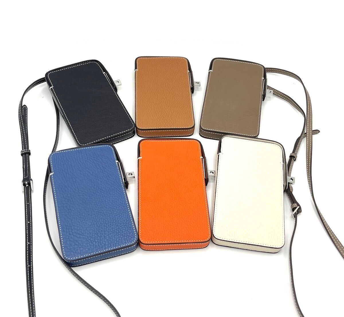 Custodia per cellulare in vera pelle, art.2509