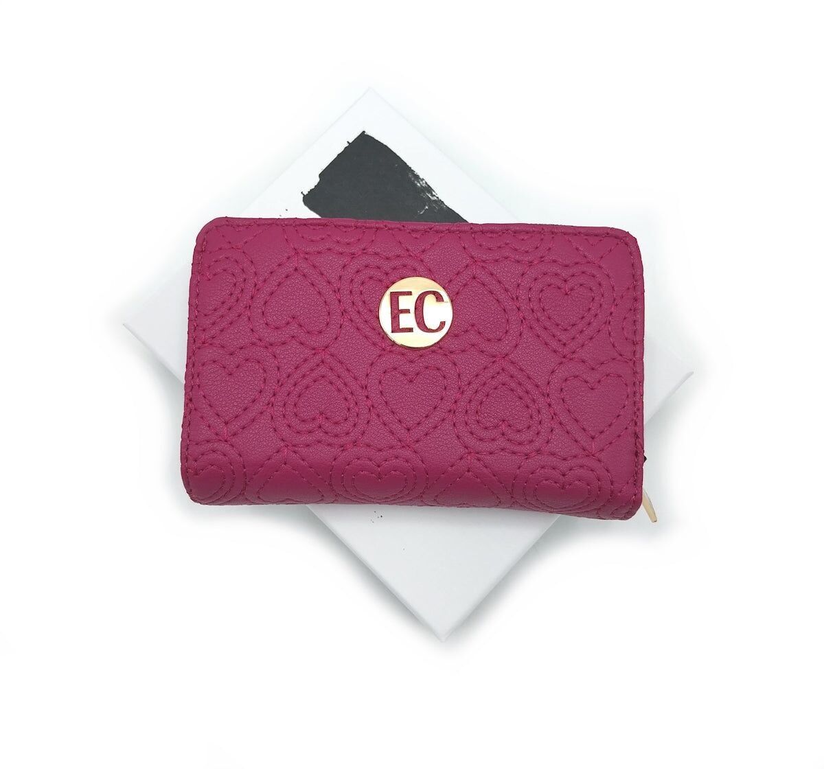 Portafoglio in ecopelle da donna, Band EC Coveri Contemporary, Kunst.EC24505-008