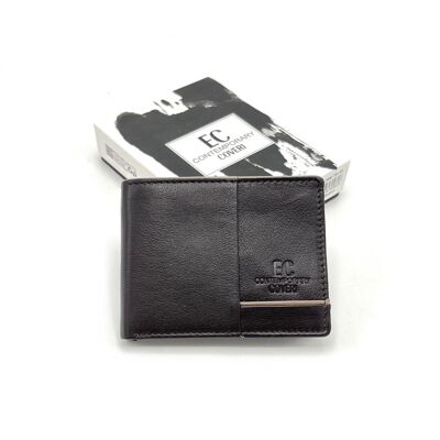 Portafoglio en vera pelle, EC COVERI, pour homme, art.EC24761-44