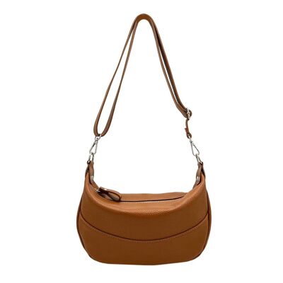 Borsa a tracolla in vera pelle, Made in Italy, art.112522