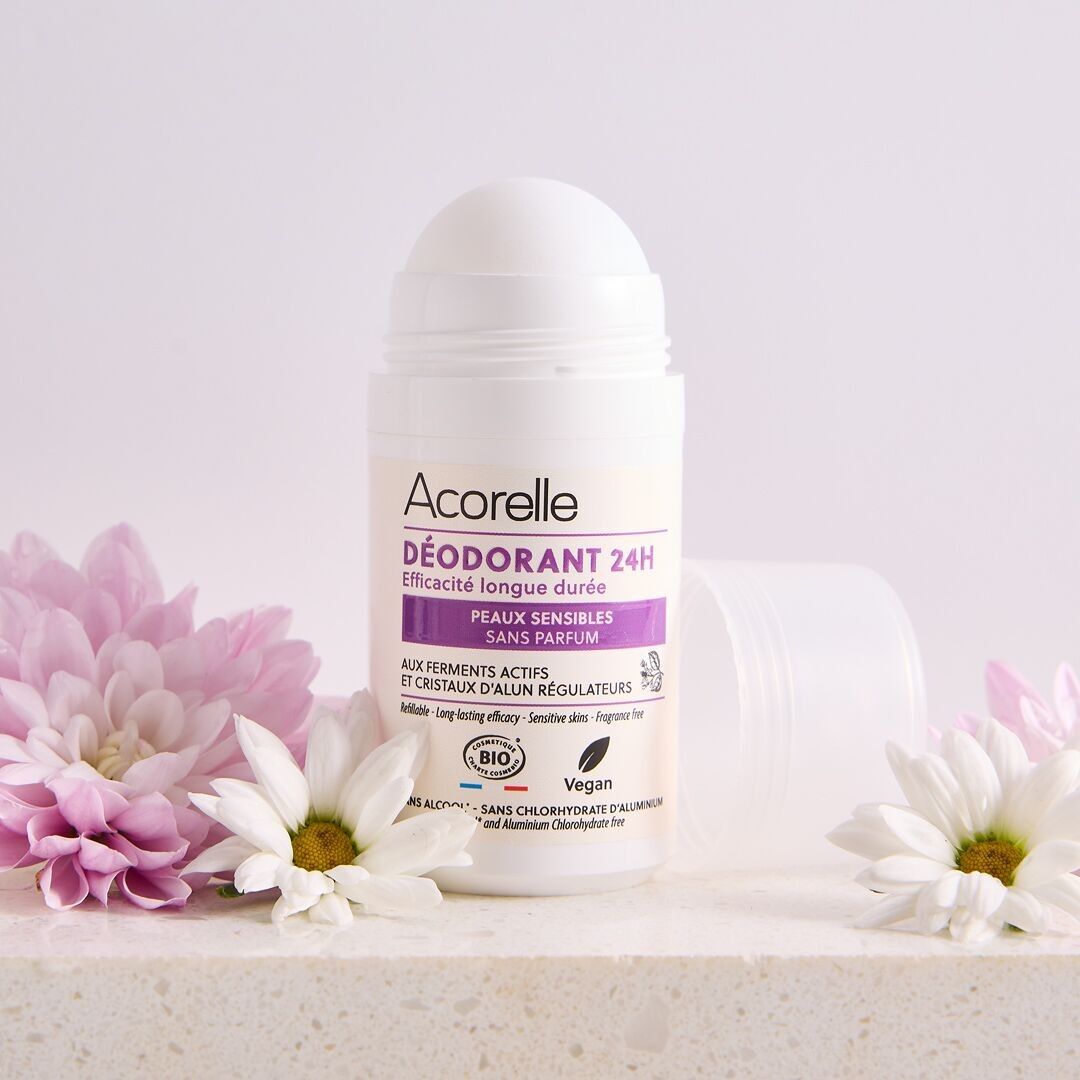 DEODORANTE ROLL-ON 24H PER PELLI SENSIBILI