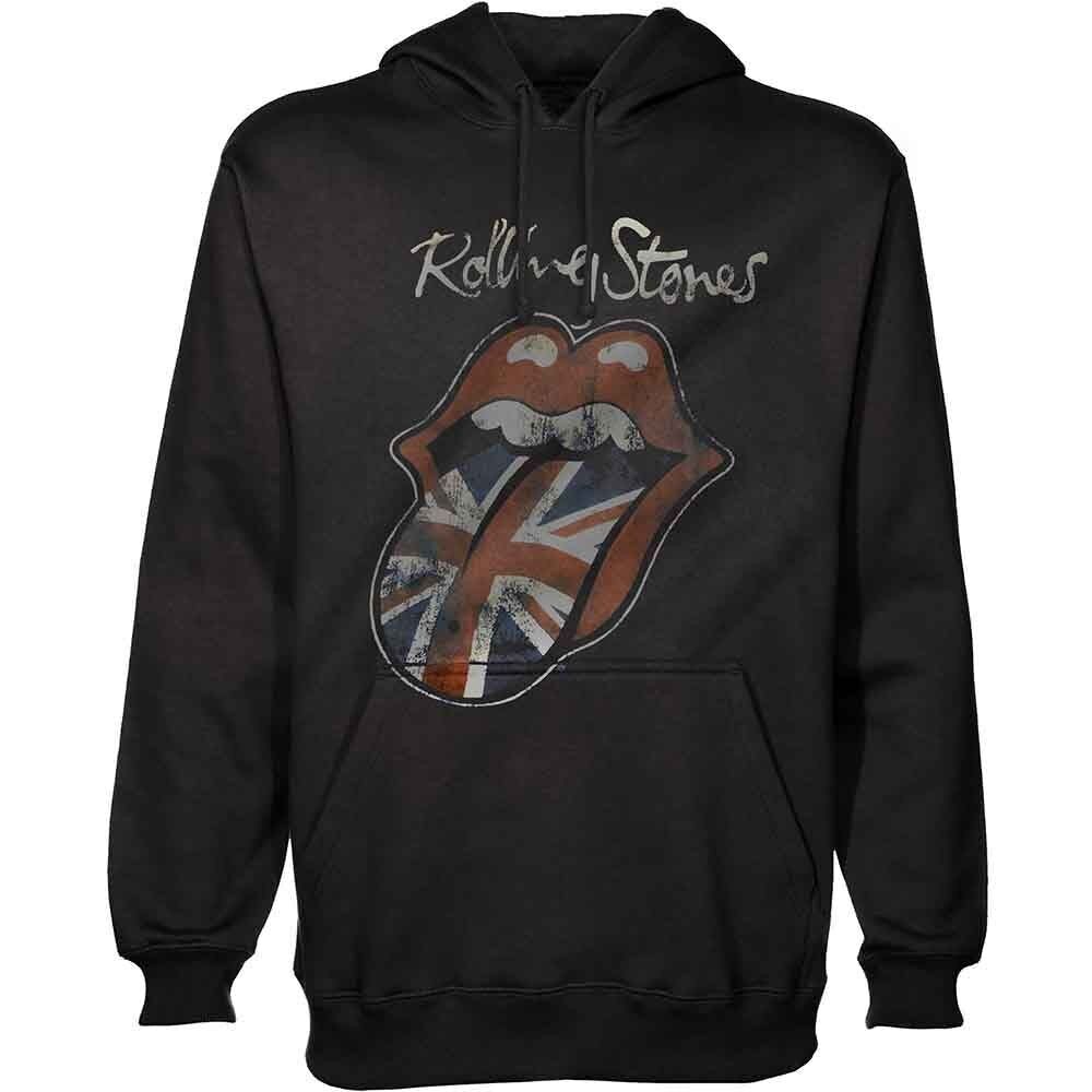 Felpa con cappuccio Rolling Stones - Lingua Union Jack