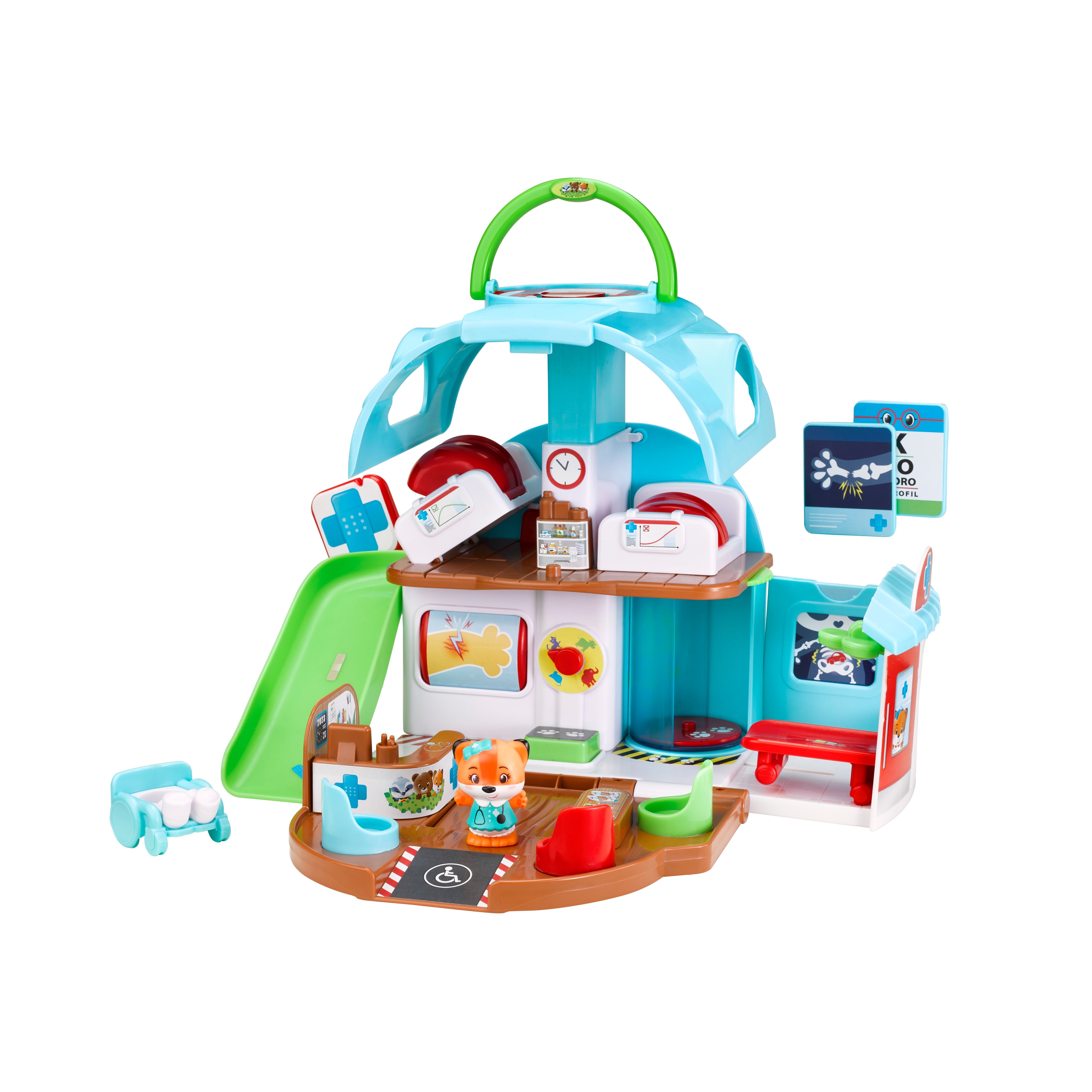 Klorofil spielt das Krankenhaus