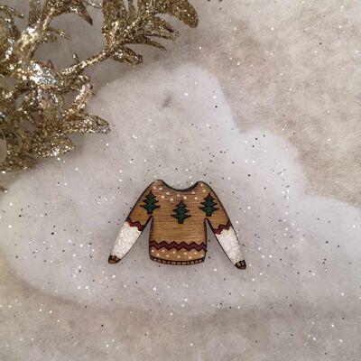 Christmas Sweater Brooch