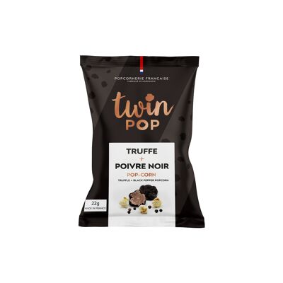 Truffle Popcorn + Black Pepper (small bag)