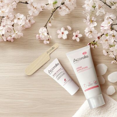 CRÈME DÉPILATOIRE VISAGE & ZONES SENSIBLES 75ML
