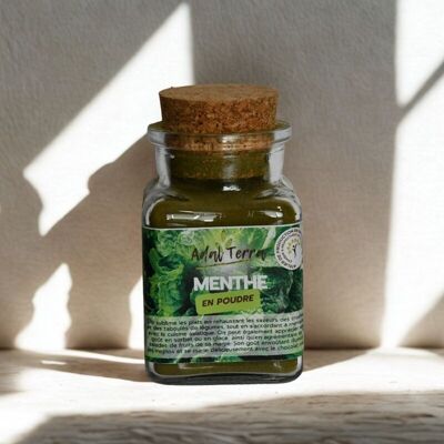 Menta Orgánica (en polvo) 60G