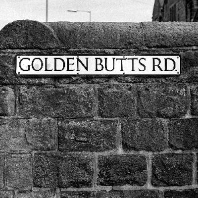 Untersetzer - Golden Butts Road