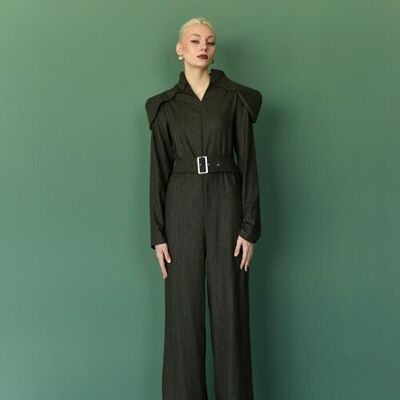 TRAJE A RAYAS L100