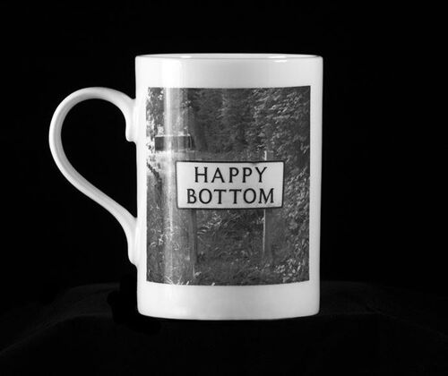 Happy Bottom - Fine Bone China Mug