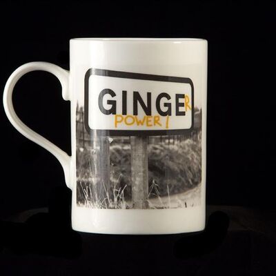 Ginger Power - Tazza in porcellana fine bone china