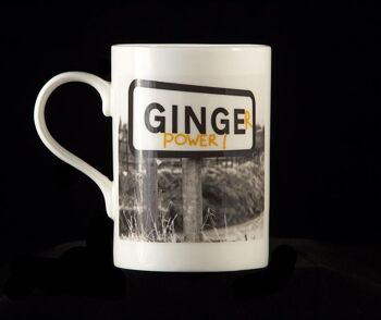 Ginger Power - Tasse en porcelaine fine