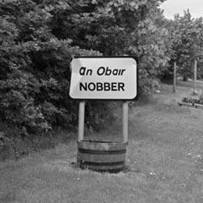 Carte de voeux - panneau de signalisation Nobber
