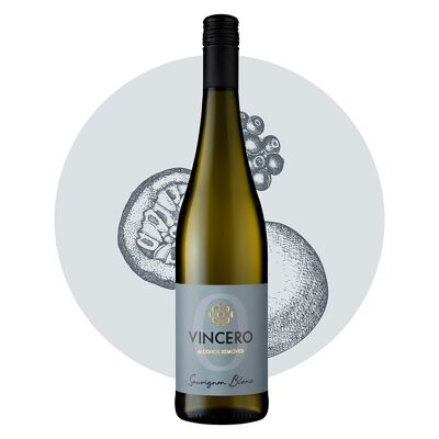 VINCERO Sauvignon Blanc – vin sans alcool