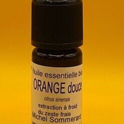 Aceite Esencial de Naranja Dulce Bio 10ml Elaborado por Michel Sommerard
