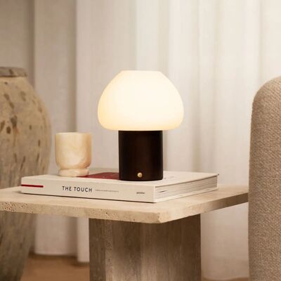 Fynn Donkerbruin - Lampe moderne à installer avec verre
