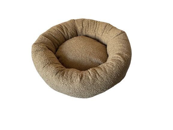 Cestino per gatti ricci beige