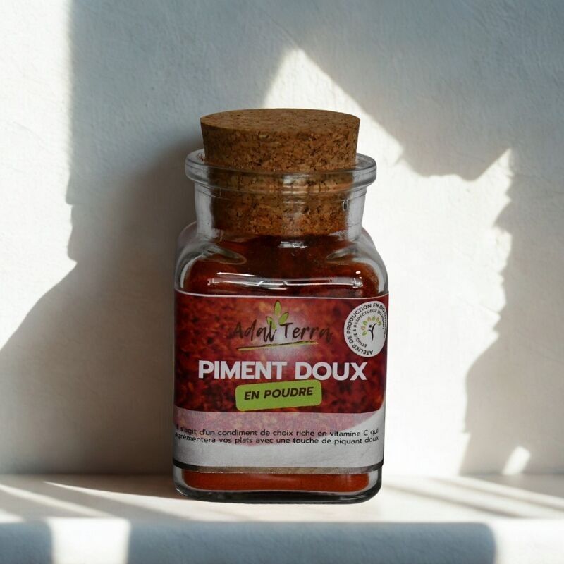 Piment Doux Bio (en poudre) 60G