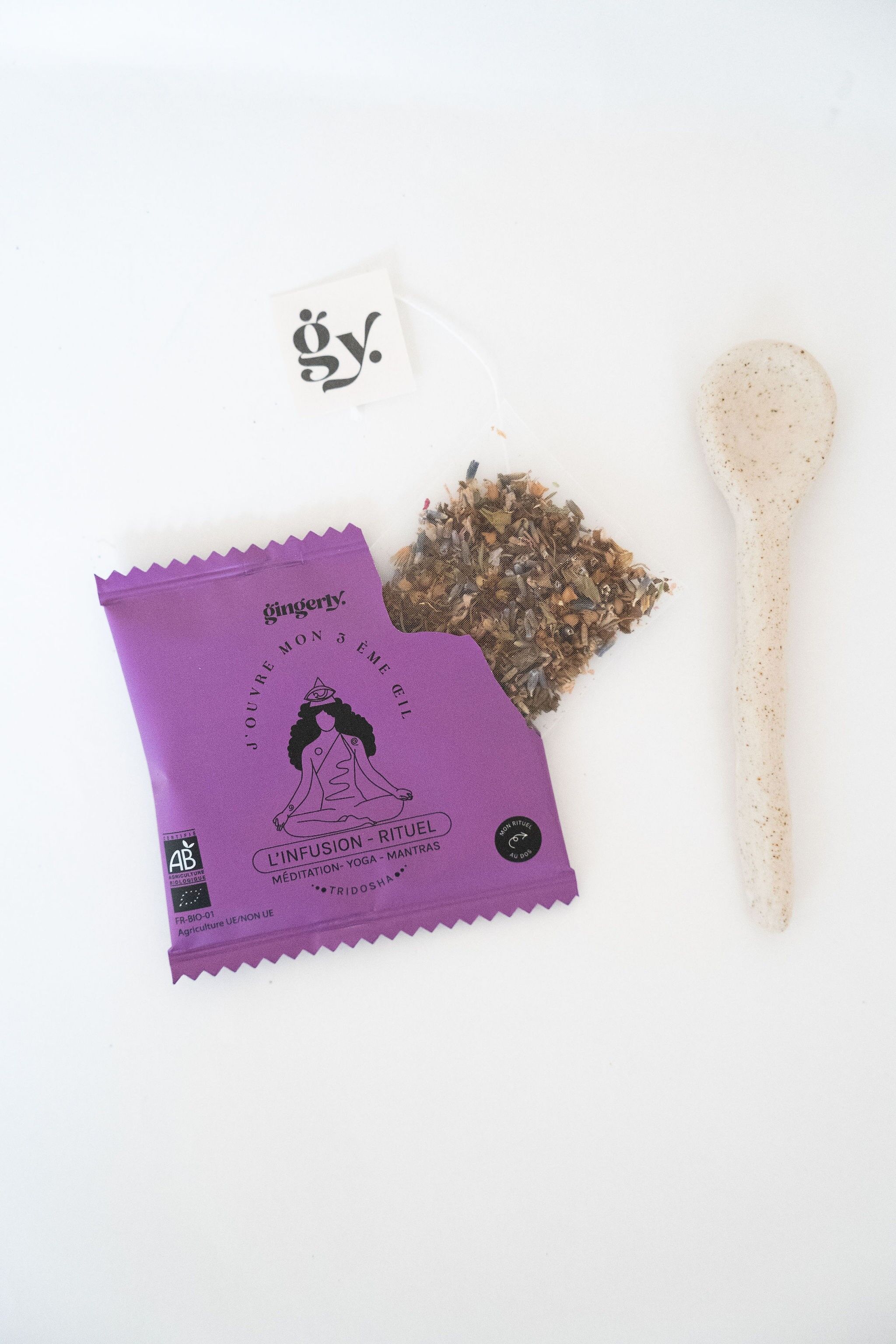 Rituale Infusione Bio, 50 bustine individuali, apro il mio terzo occhio