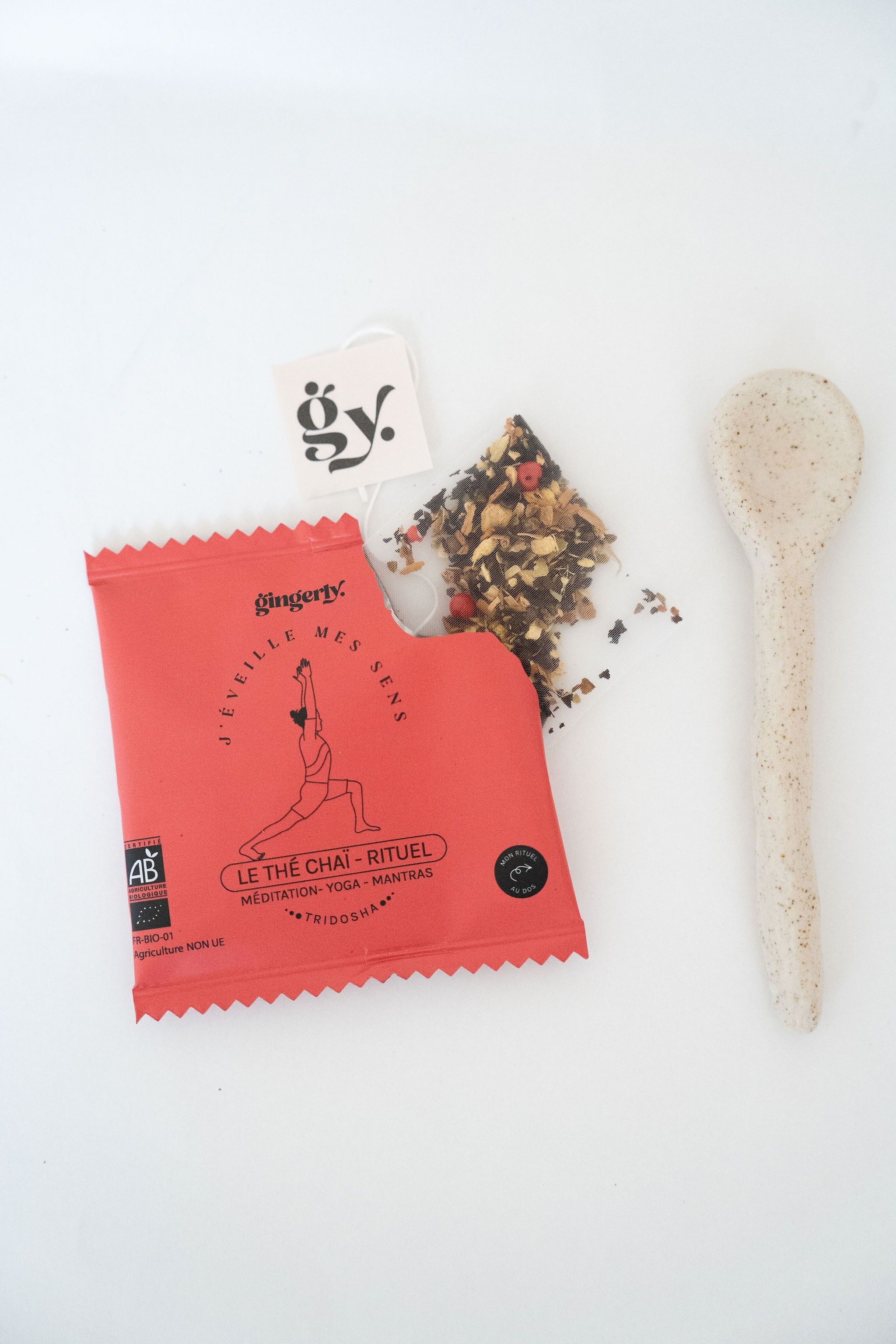 Tè chaÏ-Rituel biologico, 50 bustine individuali per la rivendita