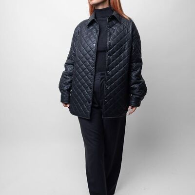 GIACCA TRAPUNTATA OVERSIZE (8741)