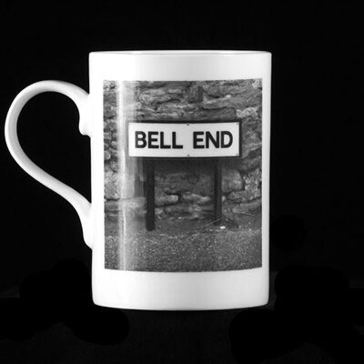 Bell End - Taza de porcelana fina