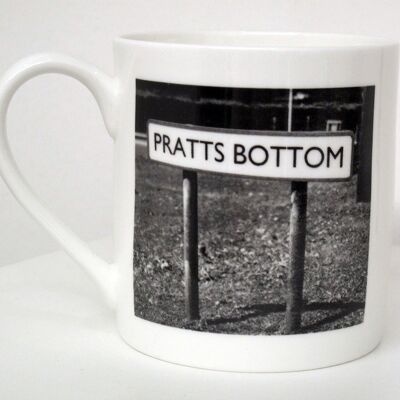 Pratts Bottom - Grande tasse en porcelaine fine