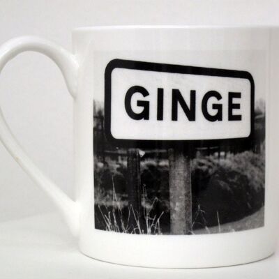 Ginge - Large Fine Bone China Mug