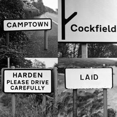 Grußkarte - Camptown/Cockfield/Harden/Laid (4W03)