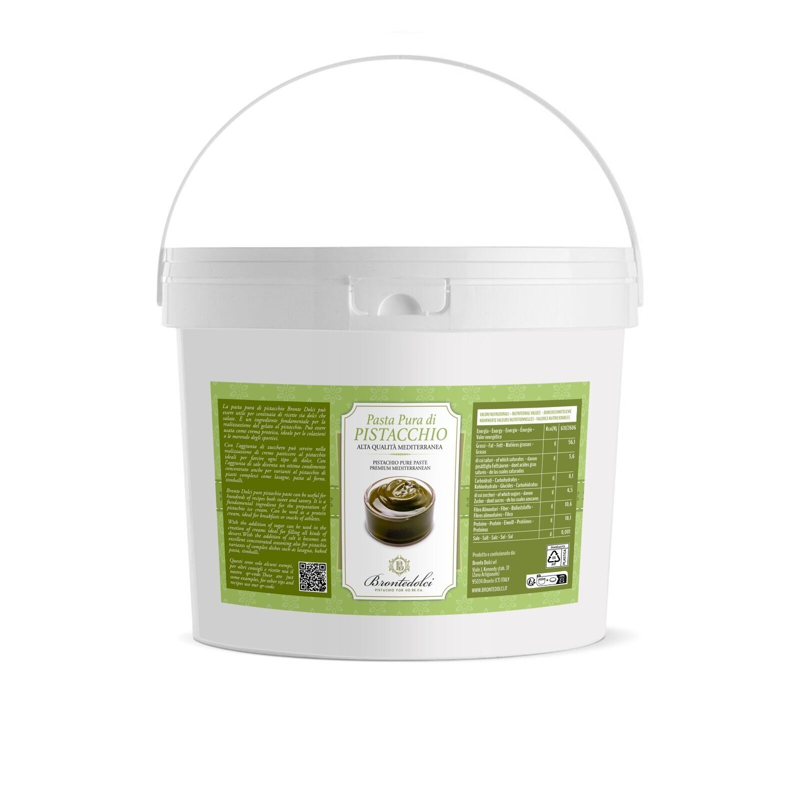 Pasta pura di Pistacchio da 3 kg