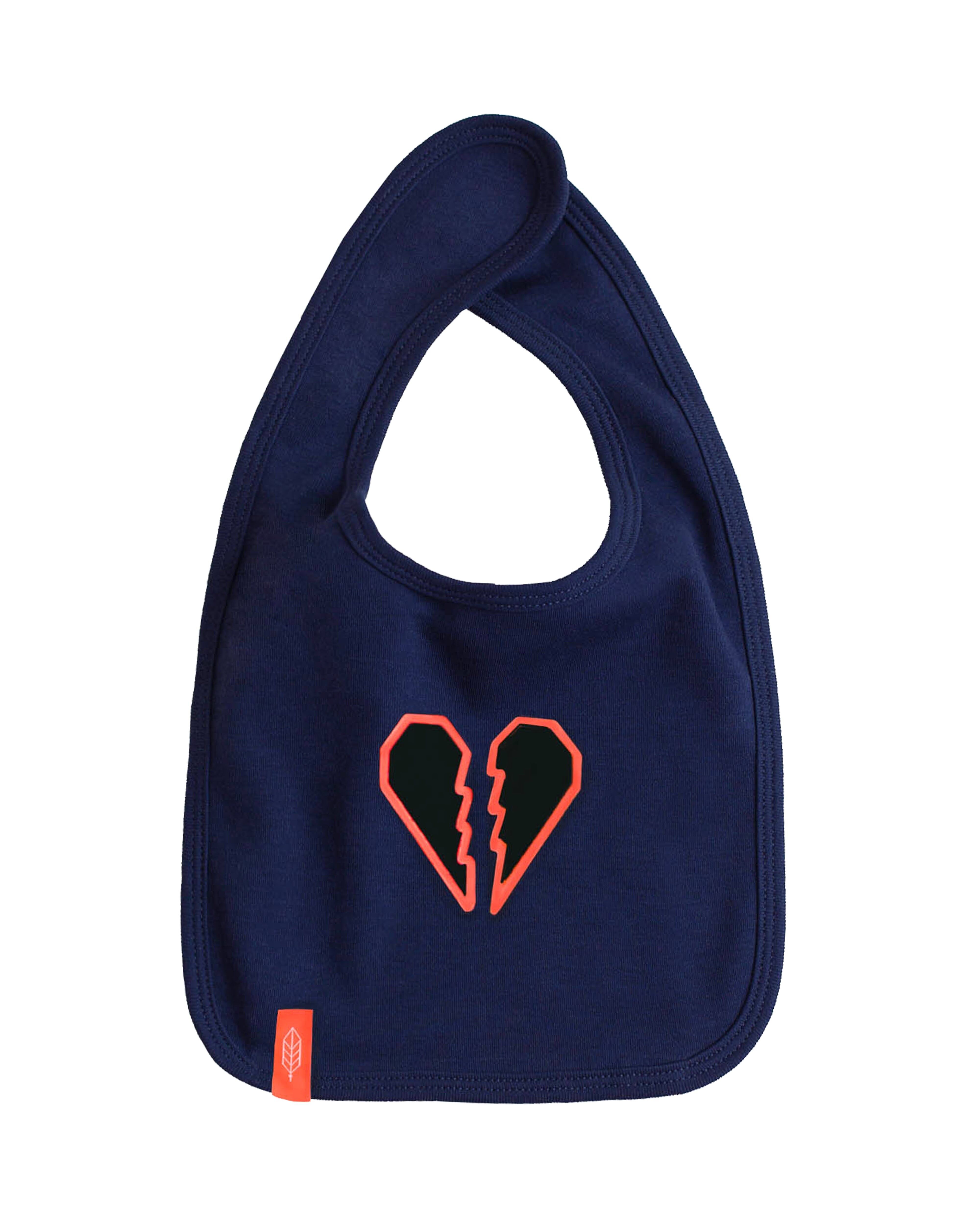 <B> Bavaglino Innamorato </B> - blu scuro