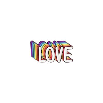 <B>Amor arcoíris de Pin</B>