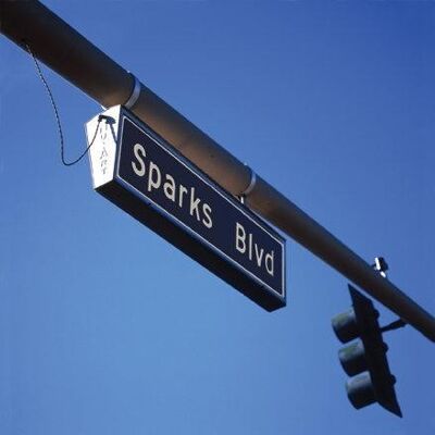 Sparks Boulevard, USA - Biglietto d'auguri