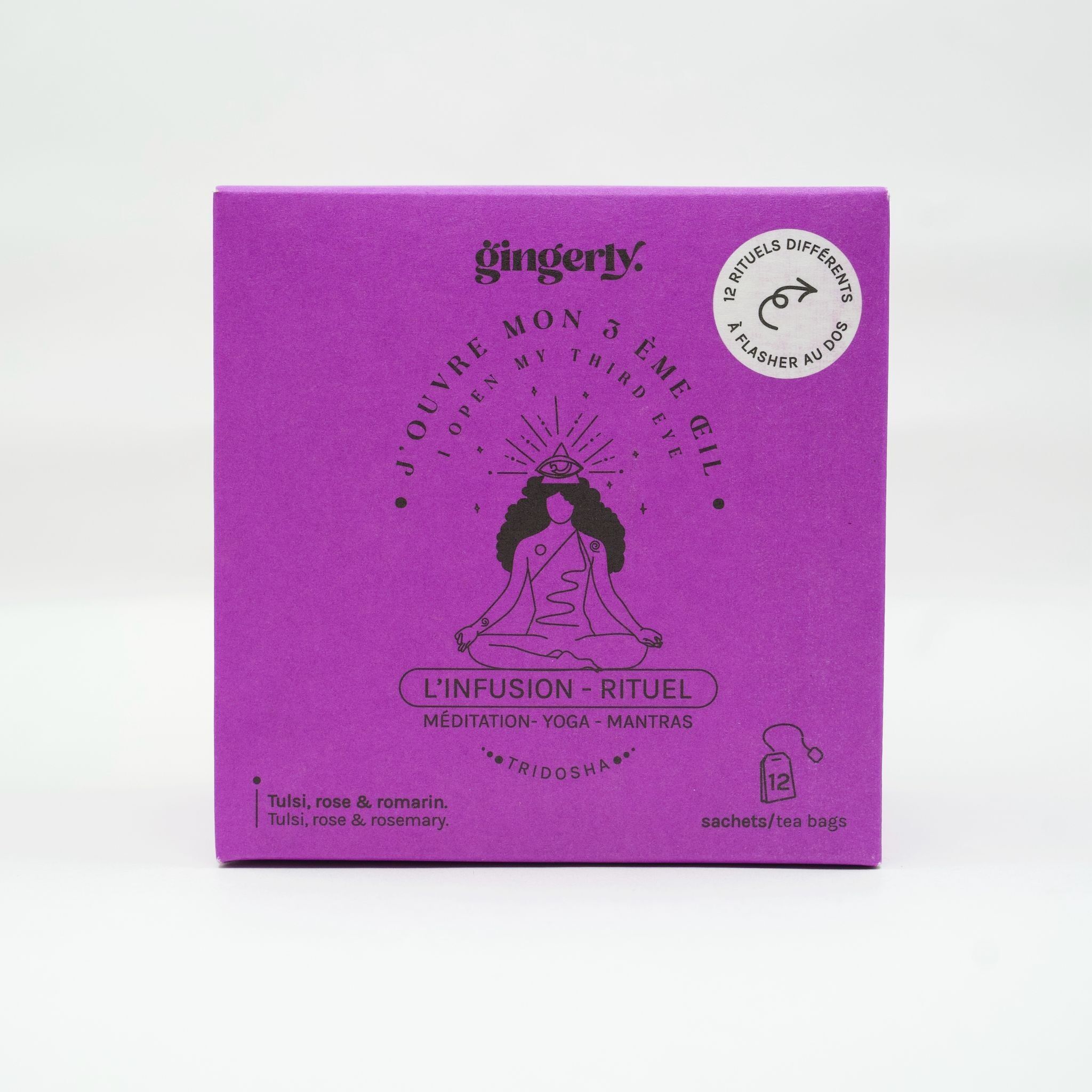 Infuso rituale biologico Apro il mio terzo occhio BUSTINE/scatola da 12 bustine biologiche