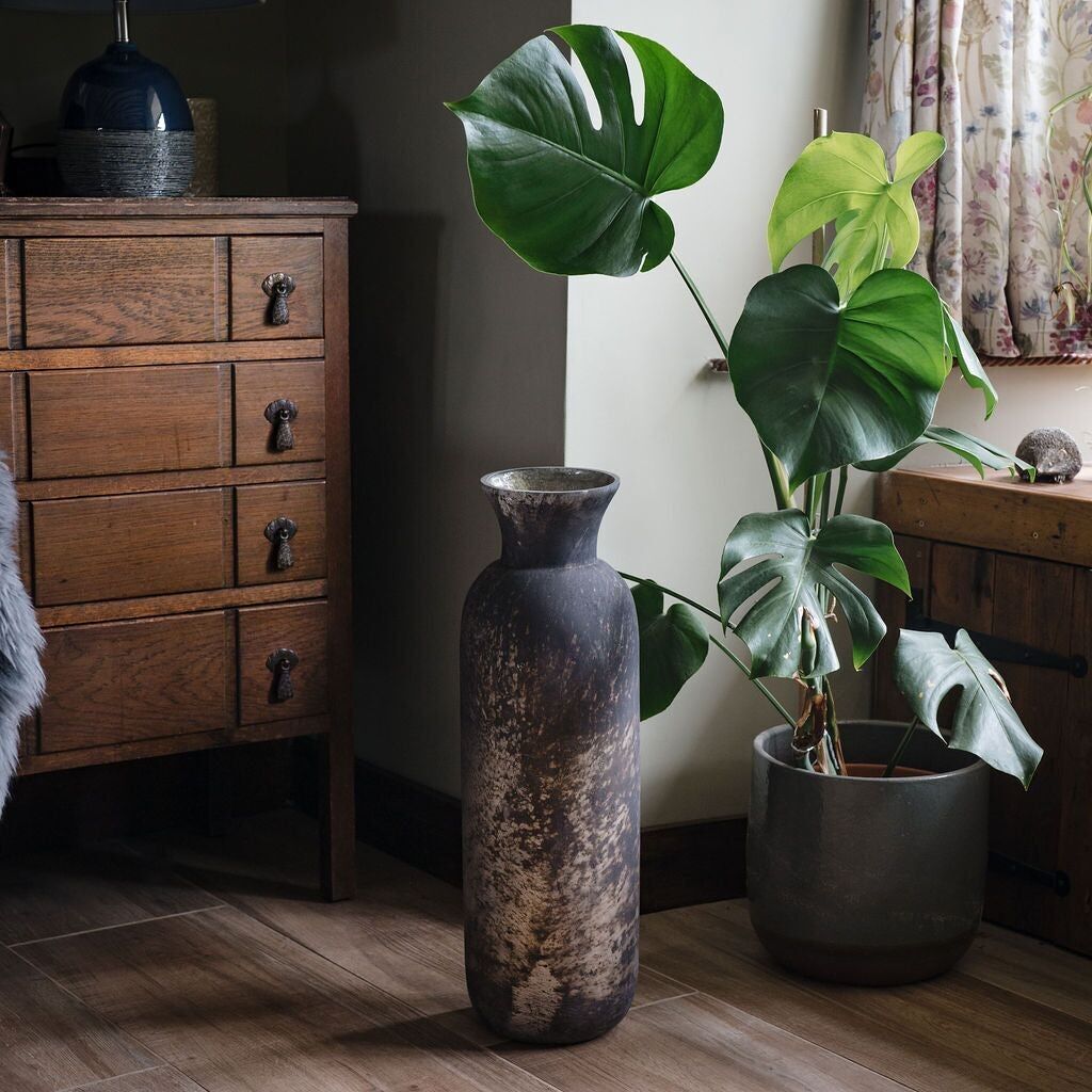 Vase aus Schieferglas