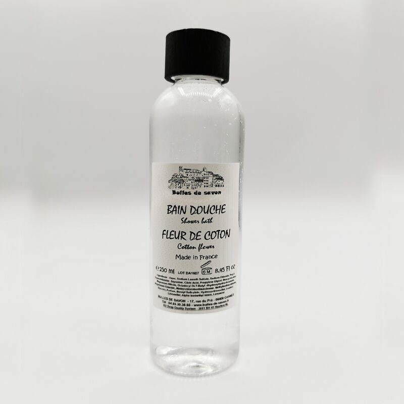 Gel de ducha incoloro Fleur de Coton 250ml