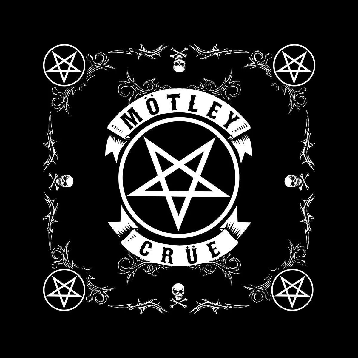 Bandana Motley Crue - Pentagramma