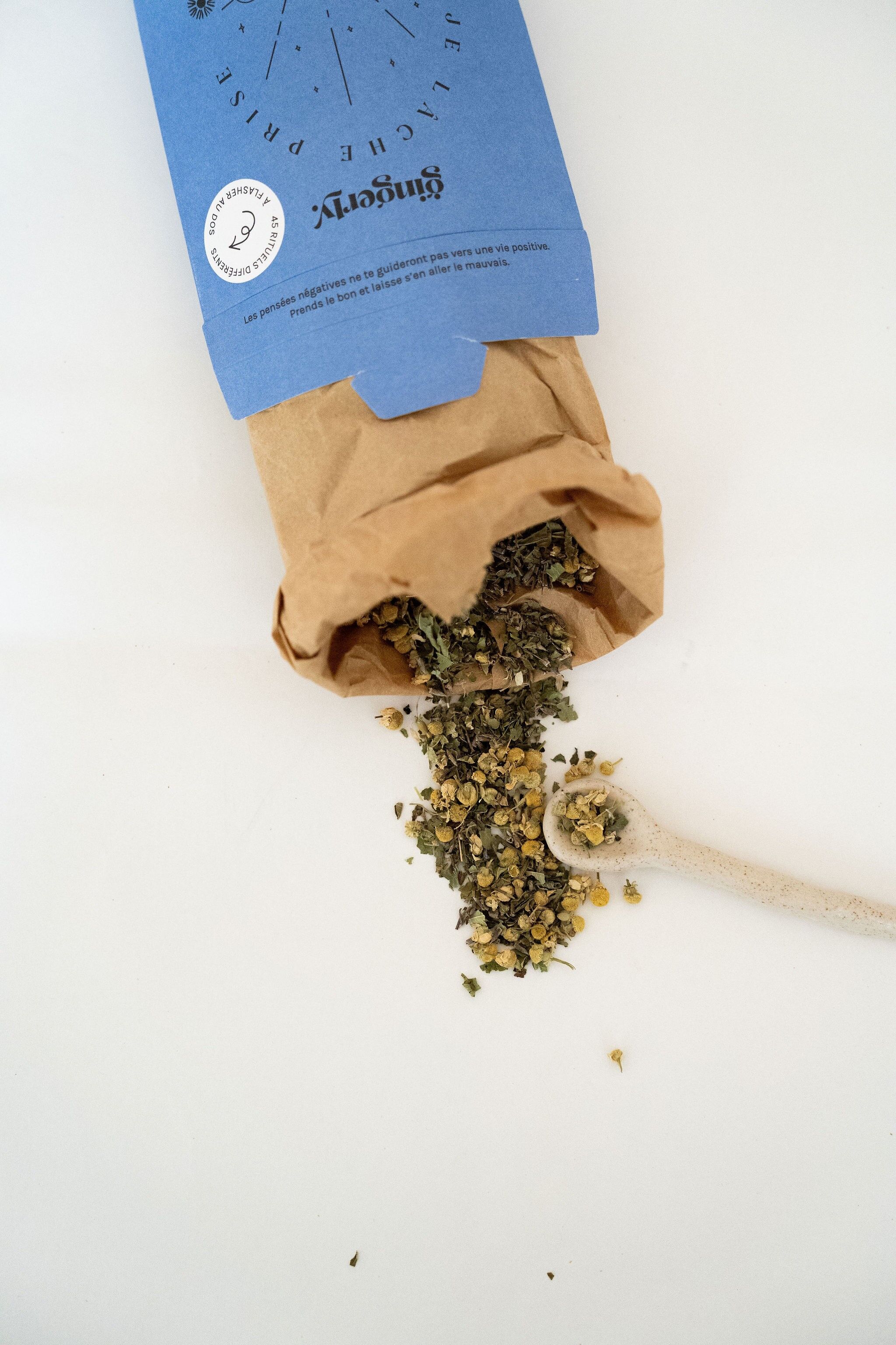 Infuso-rituale biologico Lascio andare, scatola BULK 50g