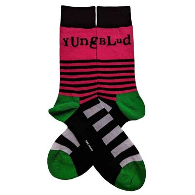 Calzini Yungblud - Logo e strisce