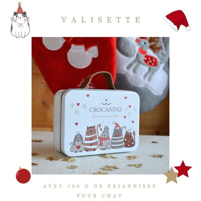 Valigia per gatti di Natale