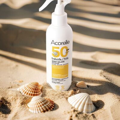 Spray solar para niños SPF50