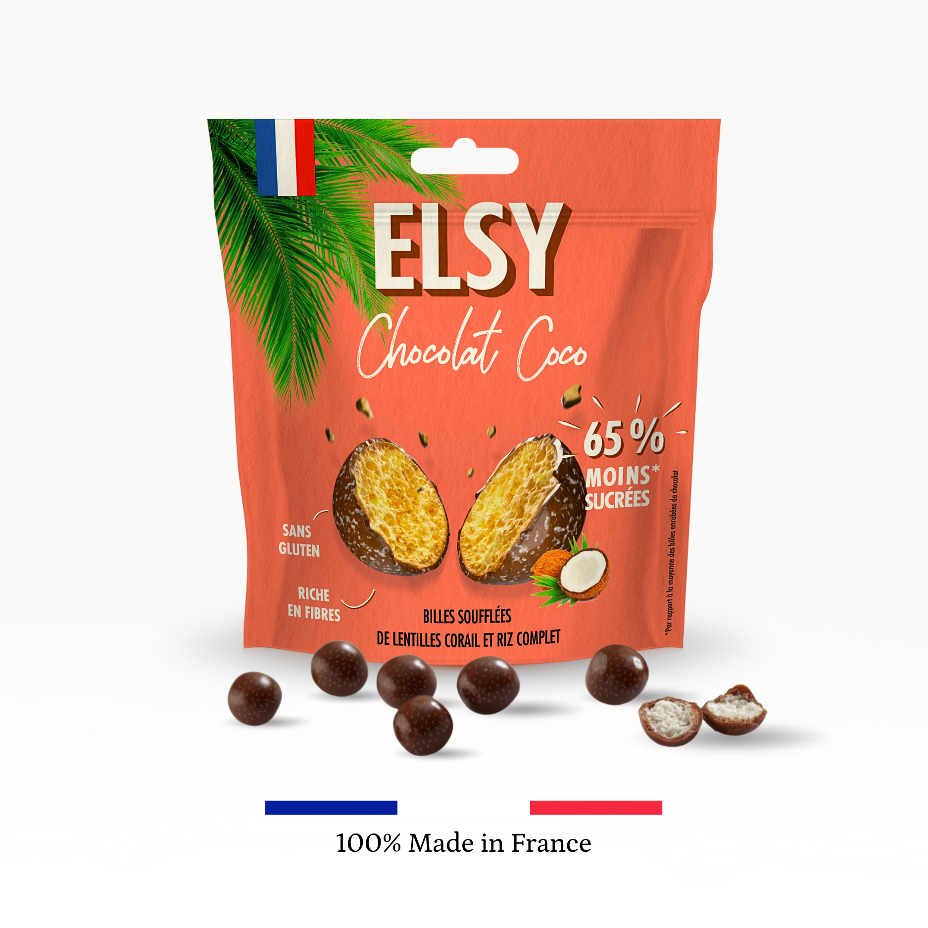 Chocolate Coconut Balls - 50g x 16
