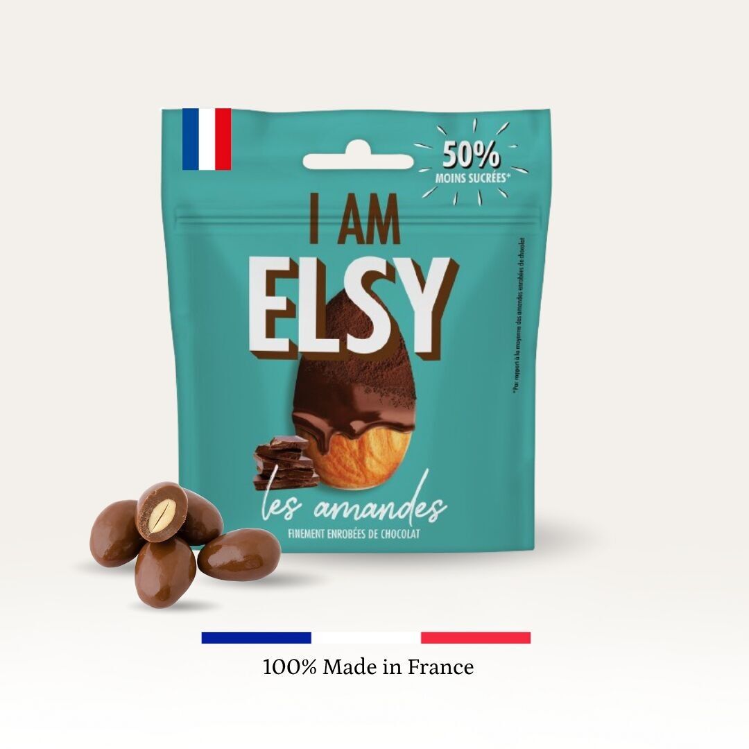 Finely roasted almonds coated in chocolate - 75g x16