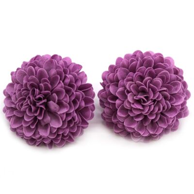 Handmade Soap Flower - Small Chrysanthemum - Purple