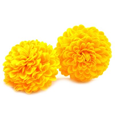 Handmade Soap Flower - Small Chrysanthemum - Yellow