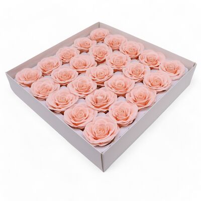Flores de Jabon Artesanal - Grande (7 capas) Vintage Rosa - Edwardian Blush