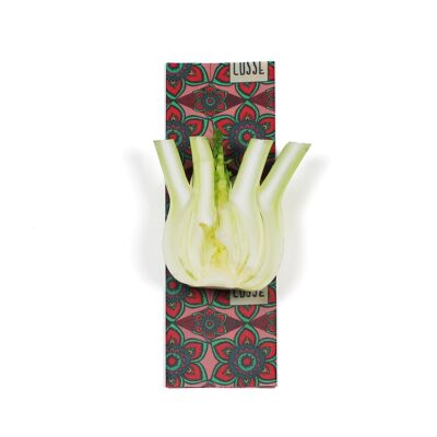 Bee Wrap vegan - 1M - Fleurs Rouge